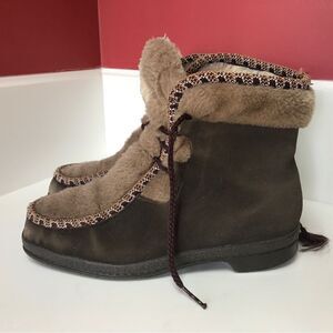 Vintage 70's Scandinavian Snowland Ankle Boots (8)